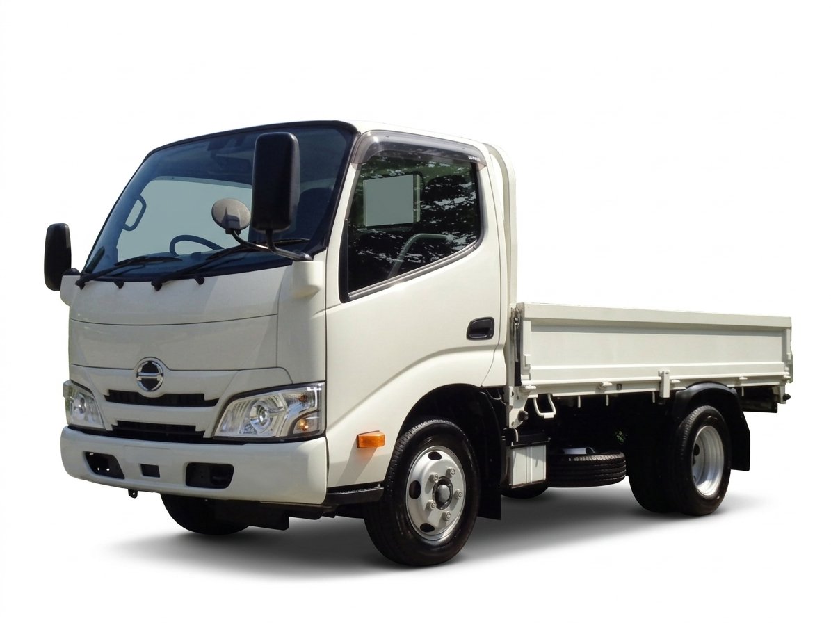 出荷物をまとめて運べる平ボディ